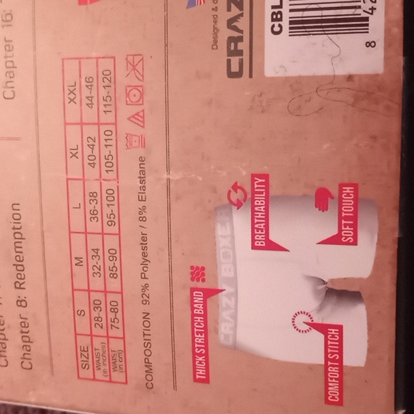 CRAZY BOXER STAR WARS' THE MANDALORIAN BOXER BRIEFS SIZE L - Picture 7 of 7